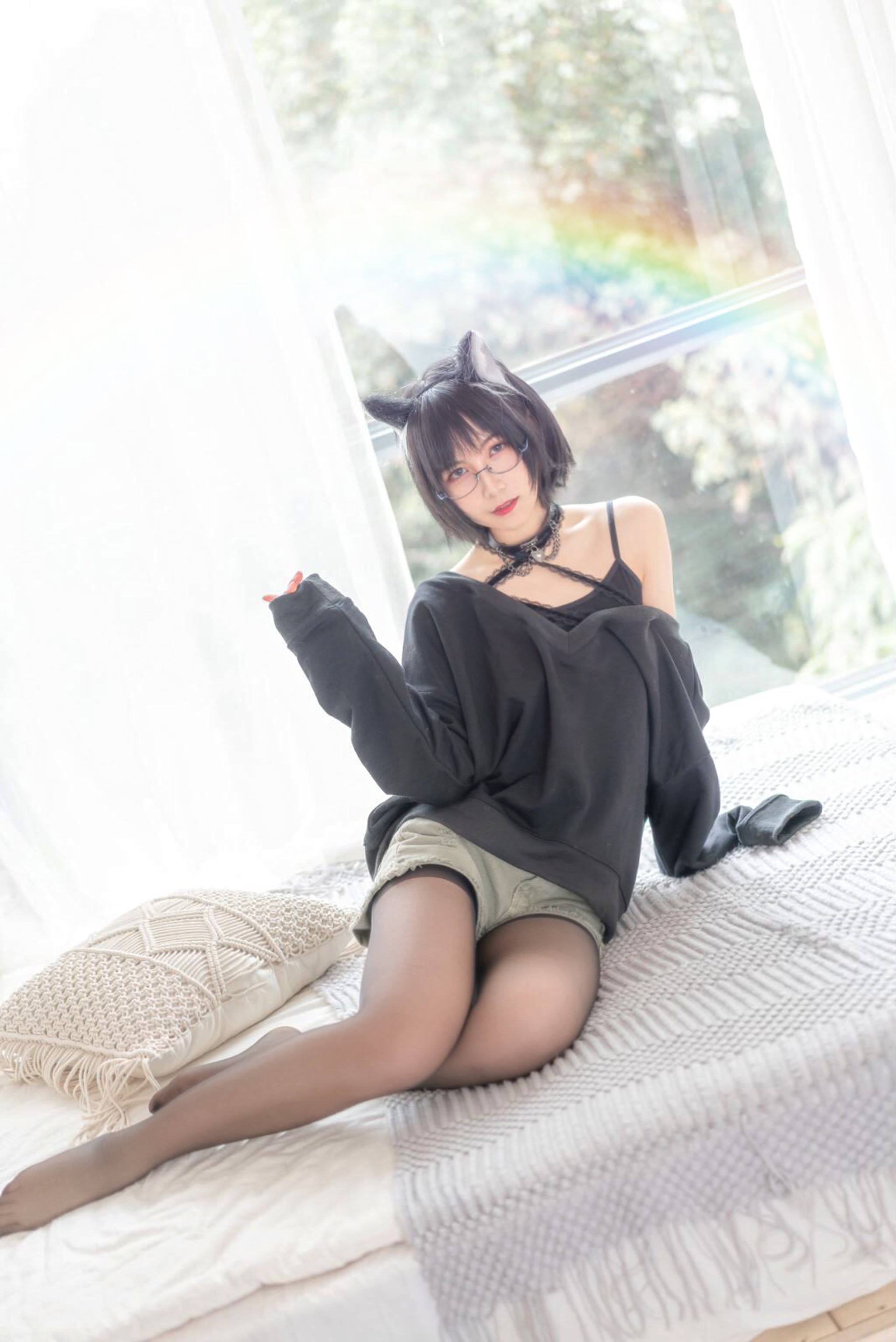 逐月 - NO.025 Su  日常猫娘 [27P]-XikXak